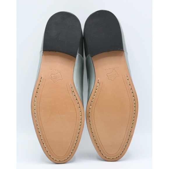 DIEPPA RESTREPO Joe Patent Leather Silver/Black Oxfords Brogues Women - Picture 12 of 15